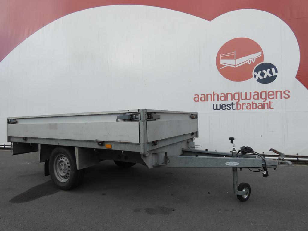 Atec Plateauwagen enkelas 260x154cm 750kg